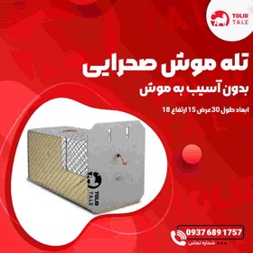 تصویر تله موش صحرایی 