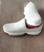 تصویر گیوه کلاش زیره سفید قرمز - ۴۰ / 1850000 givehkelash