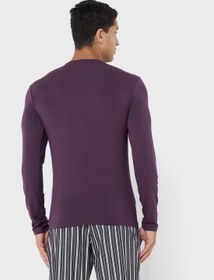 تصویر تی‌شرت آستین بلند یقه گرد برند Emporio Armani L/SLEEVE CREW NECK T-SHIRT