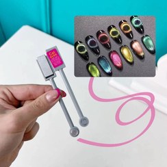 تصویر مگنت طراحی ناخن لی سی 