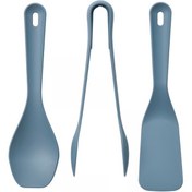 تصویر ست ۳تایی کفگیر قاشق انبر ایکیا مدل UPPFYLLD 