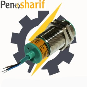 تصویر سنسور القایی تبریز سنسور، NPN-NO، قطر 40، سه سیمه، فاصله تشخیص 20mm، کد IS4020-ON 