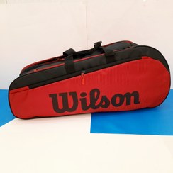 تصویر ساک کوله بدمینتون و تنیس ویلسون 