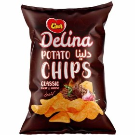 تصویر چیپس دلینا گوشت و پنیر 
