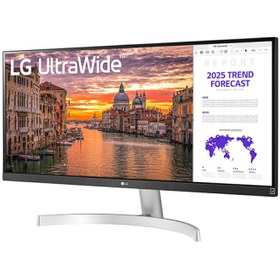 تصویر مانیتور ال جی مدل 29WN600-W سایز 29 اینچ LG 29WN600-W 29 Inch Monitor