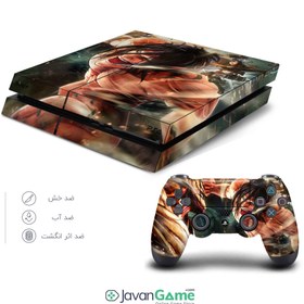 تصویر اسکین PS4 Fat طرح Attack On Titan 2 A2 Attack On Titan 2 A2 Skin For PS4 Fat