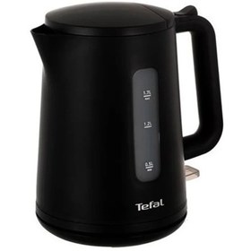 تصویر کتری برقی مشکی تفال مدل KO 200 Tafal KO 200 electric kettle