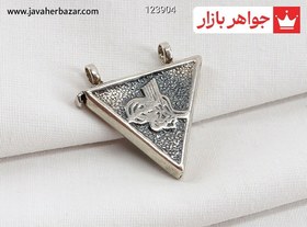 تصویر جادعایی نقره بازشو کتابی کد 123904 