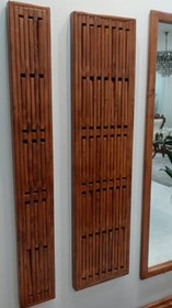 تصویر رخت آویز چوبی Wooden clothes hanger