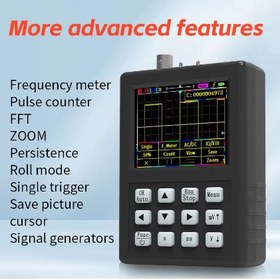 تصویر اسیلوسکوپ دستی زی‌وی مدل DSO1C81 