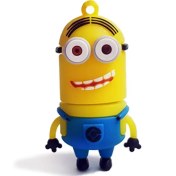 تصویر فلش کینگ فست مدل Minions MN-12 با ظرفیت 32 گیگابایت Kingfast Minions MN-12 USB2.0 32GB Flash Memory