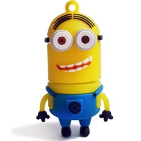 تصویر فلش کینگ فست مدل Minions MN-12 با ظرفیت 32 گیگابایت Kingfast Minions MN-12 USB2.0 32GB Flash Memory