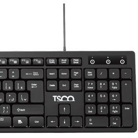 تصویر کیبورد تسکو مدل TK8072 با سیم 
