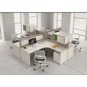 تصویر میز کار گروهی کد 8020 