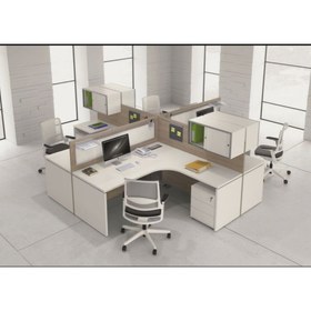 تصویر میز کار گروهی کد 8020 