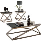 تصویر میز جلو مبلی و عسلی مدل ۱۱۰۵۸ با جنس فلز 