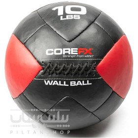 تصویر وال بال کور اف اکس Corefx Wall Ball 10LBS Med Ball 