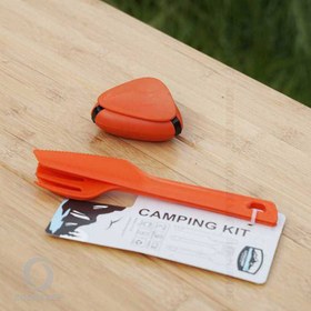 تصویر قاشق چنگال وکارد LIFE CAMP 