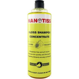 تصویر شامپو براق کننده غلیظ یک لیتری نانوتیس مخصوص شستشوی بدنه خودرو NanoTiss Gloss Shampoo 