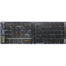 تصویر کیبورد بیسیم تاشو پرودو مدل ETK03 PORODO TRANS FOLD KEYBOAR ETK03
