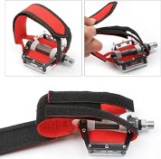 تصویر چسب فیکس رکاب دوچرخه - قرمز Pedal