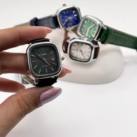 تصویر ساعت مچی بند چرمی کاسیو 