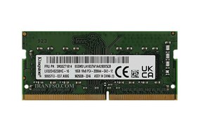 تصویر رم لپ تاپ DDR4 تک کاناله کینگستون حافظه 16GB گیگابایت فرکانس 3200Mhz Ram Laptop (Memory) - DDR4 - KINGSTON - 16GB - 3200MH