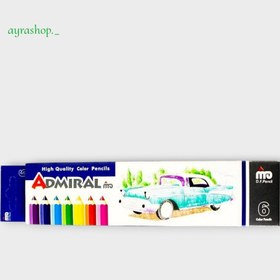 تصویر مداد رنگی ۶ رنگ - ۶ رنگ 