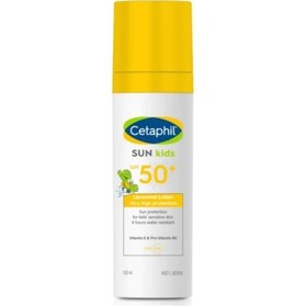 تصویر کرم ضد آفتاب کودک SPF50+ برند ستافیل Cetaphil Children's sunscreen SPF50+ Cetaphil brand 120029