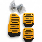 تصویر روکش پدال خودرو مدل TYPE R اسپرت مجموعه 3 عددی 