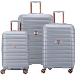 تصویر چمدان سه تیکه دلسی مدل شادو 5 