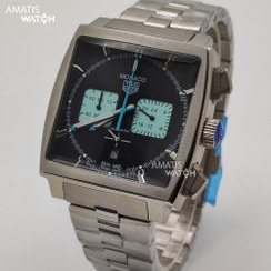 تصویر ساعت مچی مردانه تگ هویر موناکو مدل Tagheuer Monaco 5064M 