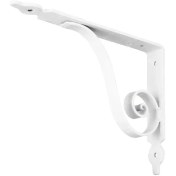 تصویر گونیا طبقه سارومدلBR12 سفید shelf bracket saro br12 w