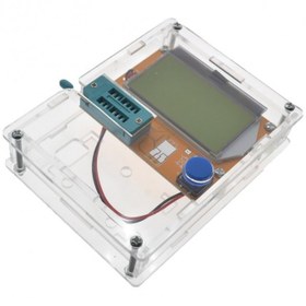 تصویر تستر قطعات الکترونیکی LCR-T4 به همراه کیس LCR-T4 electronic parts tester with case