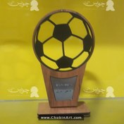 تصویر دانلود فایل طرح لیزر تندیس مسابقه فوتبال | فایل آماده DXF و ۰۰۲۹۳CDR 