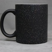 تصویر ماگ حرارتی (جادویی) اکلیلی دسته ساده - طرح دلخواه 