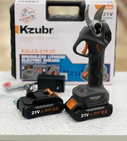 تصویر قیچی شارژی باغبانی زوبر مدل 21V-25M براشلس ۲۱ ولت 