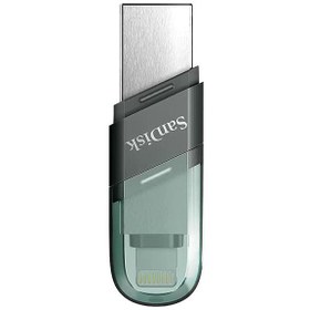 تصویر فلش مموری سن دیسک iXpand Flip Sandisk iXpand Flip USB 3.1 Lightning OTG 128GB Flash Memory