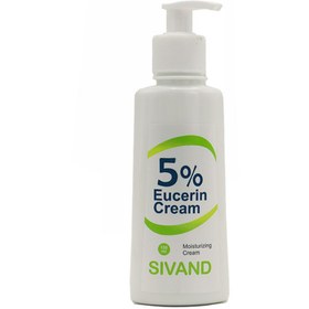 تصویر کرم مرطوب کننده اوره و اوسرین ۵ درصد سیوند ۱۵۰ میلی لیتر Sivand Deep Moisturizer 5% Eucerin Cream 150ml