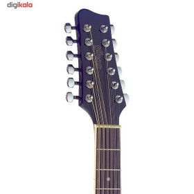 تصویر گيتار آکوستيک 12 سيم استگ مدل SA40D/12 BK ا Stagg SA40D/12 BK 12-String Acoustic Guitar Stagg SA40D/12 BK 12-String Acoustic Guitar