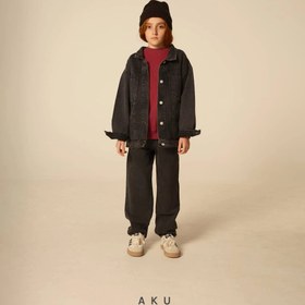 تصویر کت جین ۴ جیب آکو 