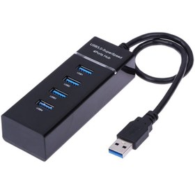 تصویر هاب 4 پورت USB3.0 مدل H4 