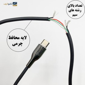 تصویر کابل دو سر تایپ سی بیاند مدل BCC-542 LT طول 2 متر Beyond BCC-542 LT USB-C Cable 2m