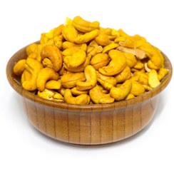 تصویر بادام هندی زعفرانی درشت 