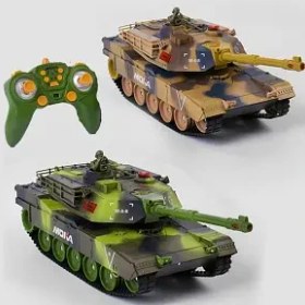 تصویر تانک بازی شارژی کنترلی مدل Moka کد 65 
