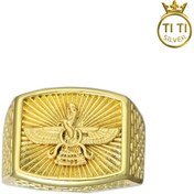 تصویر انگشتر مردانه طرح طلا مدل 010179 