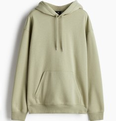 تصویر هودی با فیت راحت برند H&M Relaxed Fit Hoodie