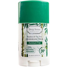 تصویر استیک ضد تعریق دیپ سنس مدل Bamboo & Tea Tree وزن 50 گرم 