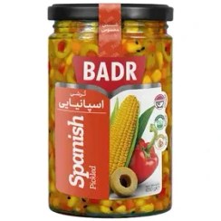 تصویر ترشی اسپانیایی بدر 650 گرم 