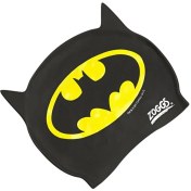 تصویر کلاه شنا بچه گانه زاگز Batman 3D SILICONE CAP HMK 